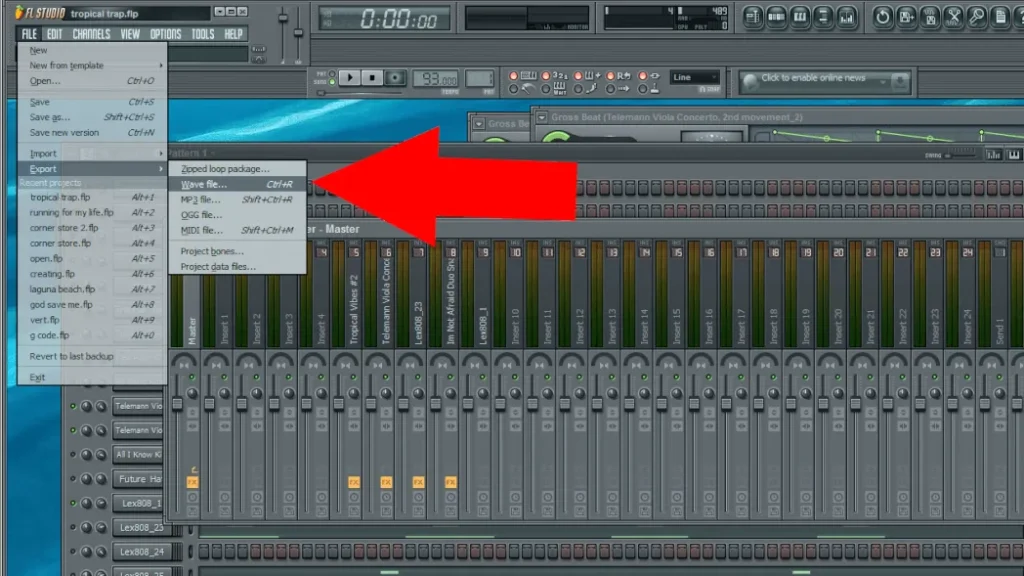 Export High Quality Audio in FL Studio
