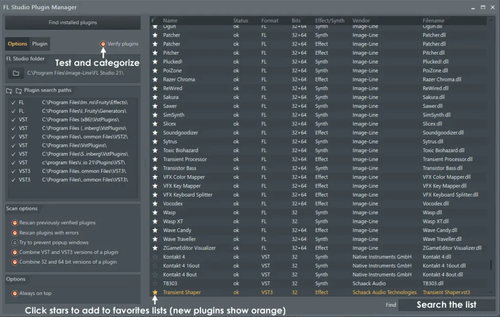 VST Plugins in FL Studio